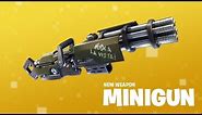 New Weapon: Minigun