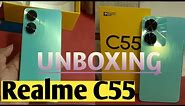 Realme C55 Rainforest Unboxing: Unveiling the Stunning Colors