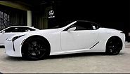 Unveiling Elegance: 2024 Lexus LC 500 Convertible in Ultra White - A Pinnacle of Luxury Performance