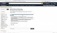 How to set up an Amazon Prime Video PIN?