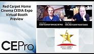 Red Carpet Home Cinema CEDIA Expo Virtual 2020 Booth Preview