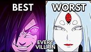 Every Naruto Villain Ranked From Best To Worst