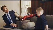 Iron Man, Iron Boy: New Arm Prosthetic From Robert Downey Jr.
