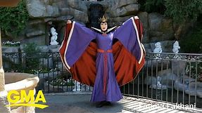 This Evil Queen in Disneyland is absolutely killing it | GMA