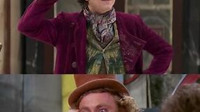 Three generations of Willy Wonka 🍫 Timothée Chalamet in ‘Wonka’ (2023) Gene Wilder in ‘Charlie and the Chocolate Factory’ (1971) Johnny Depp in ‘Charlie and the Chocolate Factory’ (2005) 2005’s ‘Charlie and the Chocolate Factory’ received an Oscar nomination for Costume Design (Gabriella Pescucci) at the 78th Academy Awards. #WillyWonka #timotheechalamet #genewilder #johnnydepp #charlieandthechocolatefactory #Wonka