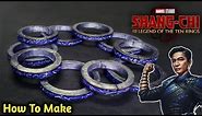 How To Make 10 Rings Of Mandarin With Cardboard |Shang-Chi Movie Weapon