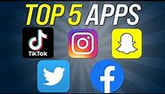 Top 5 Social Media Apps Explained in One Video - Complete Tutorials