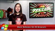 Block Websites on all browsers in Windows