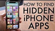 How To Find Hidden Apps On ANY iPhone! (2021)