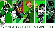 75 Years, 75 Green Lanterns