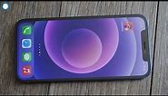 Iphone 12 / 12 Mini Purple Wallpaper - How To Get It