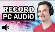 🔊 How to Record Audio on PC