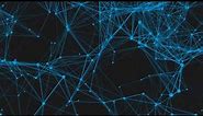 Technology Network Loop Background | Blue Animated lines Backgrounds
