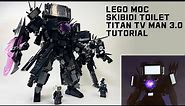 Lego MOC_Titan TV man 3.0 (Skibidi toilet) 타이탄티비맨 #legomoc #skibiditoilet #titantvman #legomech