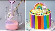 Amazing Unicorn Cake Decorating Ideas #2 | Most Beautiful Rainbow Cake Tutorials | Perfect Cake