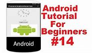 Android Tutorial for Beginners 14 # Android Analogclock And Digitalclock Example