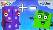 Learn Addition and Subtraction Level 2 | Learn to Count | Maths Cartoons for Kids | Numberblocks