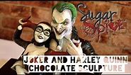 Joker and Harley Quinn Chocolate Sculpture