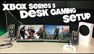 I built an Epic Xbox Series S Gaming Desk Setup - Xbox Winner Announced | Nextraker