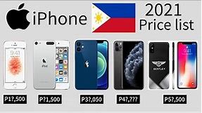 iPhone Price List In The Philippines 2021