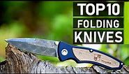 Top 10 Best Outdoor Folding Knives for Survival & Tactical