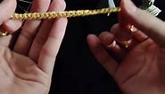 Gold Chain Bracelet for Men