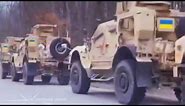 Russian Forces Shocked! Dozens of US Oshkosh M-ATV MRAP Secretly Already in Ukraine