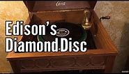 Vintage Tech: Edison Diamond Disc Phonograph