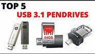 Top 5 Best USB 3.1 Pen Drives / Flash Drives To Buy 2021