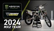 Monster Energy Triumph Racing | 2024 MX2 Race Team | Triumph Racing