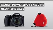 Canon PowerShot SX530 HS Ultra Light Neoprene Camera Case | MegaGear
