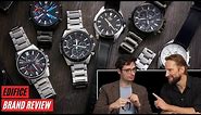 Where does the Casio Edifice brand fit in?