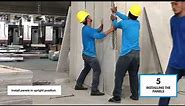QuickPanel® Lightweight Wall Panel Systems Installation Video