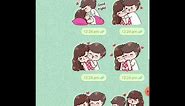 💘 Amazing Love Stickers For Conversation on WhatsApp Chat ll