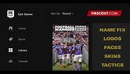 Football Manager EPIC GAMES Tutorial - How to Install Name Fix, Logos, Skins, Tactics & Views