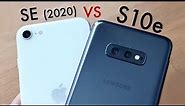 iPhone SE 2020 Vs Samsung Galaxy S10e CAMERA TEST! (Photo / Video Comparison)