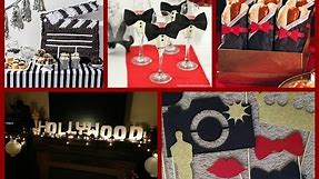 Oscars Party Ideas - Red Carpet Party Decorations - Hollywood Birthday Party Ideas