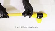 HOME-FLEX 1/2 in. IPS x 100 ft. DR 9.3 Underground Yellow Polyethylene Gas Pipe 19-0593100