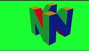 N64 Logo Green Screen