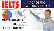 IELTS Academic Writing Task 1 - Vocabulary for Pie charts (Describe percentages)