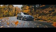 One day in the forest ... Static stance BMW E39.