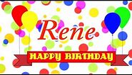 Happy Birthday Rene Song