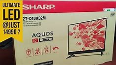 Sharp AQUOS - 40" really affordable TV