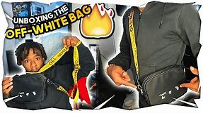 UNBOXING The OFF-WHITE LOGO CROSSBODY BAG I BEST DESIGNER BAG???
