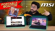 My New Portable Monitor 🤩 | MSI PRO MP161 Portable Monitor | IPS Monitor 😍 | Tech Unboxing ⚡️