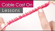 How to Knit the Cable Cast On – Easy for Beginning Knitters