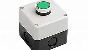 ATO Momentary Push Button Switch Station Box, 1 NO, ABS One Push Button Control Switch