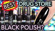 Best Drug Store Black Nail Polish?!