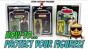 How To Display & Protect Your Vintage Collection Figures | New Display Cases By Star Action Figures!