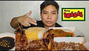 MANG INASAL CHICKEN PORK BBQ BANGUS SISIG PALABOK | MUKBANG PHILIPPINES